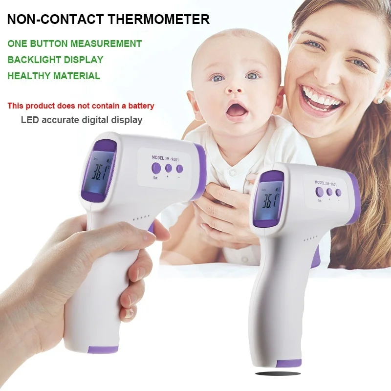 Infrared Home Thermometer Forehead Temperature Measurement Gun for Adult Children Non-contact Body Temperature Measurement Meter
Infrared Home Thermometer Forehead Temperature Measurement Gun for Adult Children Non-contact Body Temperature Measurement Meter