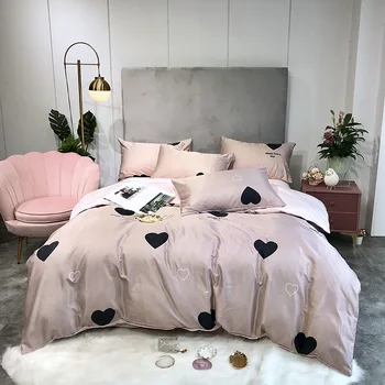 Modern Style Home Textile Duvet Cover Pillowcase Bed Sheet Simple Boy Girls Bedding Set 4Pcs Single Double Bedlinen Ropa De Cama
Modern Style Home Textile Duvet Cover Pillowcase Bed Sheet Simple Boy Girls Bedding Set 4Pcs Single Double Bedlinen Ropa De Cama