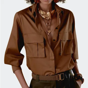 XUXI High Quality 2020 New Women Temperament Shirt Trend Spring Autumn Fashion Flavor Womens Tops And Blouses FZ0563
XUXI High Quality 2020 New Women Temperament Shirt Trend Spring Autumn Fashion Flavor Womens Tops And Blouses FZ0563