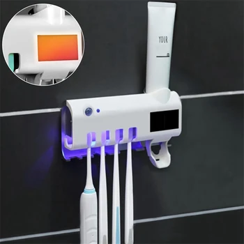 New Solar UV Light Ultraviolet Toothbrush Sterilizer Automatic Toothpaste Dispenser Tooth Brush Holder Oral Hygiene Cleaner
New Solar UV Light Ultraviolet Toothbrush Sterilizer Automatic Toothpaste Dispenser Tooth Brush Holder Oral Hygiene Cleaner