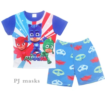 PJ MASKS Children's Wear Spring Summer 2pcs Tops+Short Pants Cute Cartoon Printing Clothes Set Casual Pajamas Kids Boy Girl Suit
PJ MASKS Children's Wear Spring Summer 2pcs Tops+Short Pants Cute Cartoon Printing Clothes Set Casual Pajamas Kids Boy Girl Suit