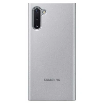 Case (flip case) Samsung Clear View cover, for Samsung Galaxy Note 10, silver, (& Omega;)
Case (flip case) Samsung Clear View cover, for Samsung Galaxy Note 10, silver, (& Omega;)