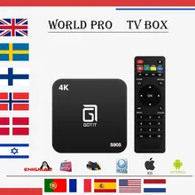 Лучший Gotit S905 Android ТВ коробка арабский Европейский французский