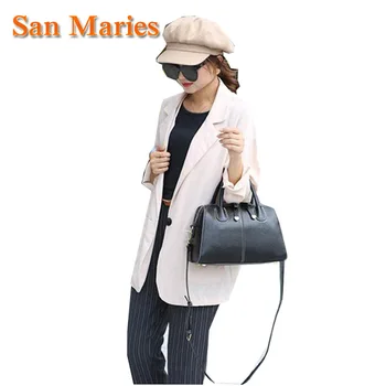 San Maries New 100% Genuine Leather Women's Messenger Bags Ladies Designer Handbags High Quality Fashion Shoulder Tote Bag
San Maries New 100% Genuine Leather Women's Messenger Bags Ladies Designer Handbags High Quality Fashion Shoulder Tote Bag