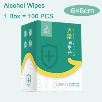 200PCS/2Boxes Alcohol Wet Wipe Disposable Disinfection Pads Antiseptic Skin Cleaning Computer Accessories
200PCS/2Boxes Alcohol Wet Wipe Disposable Disinfection Pads Antiseptic Skin Cleaning Computer Accessories