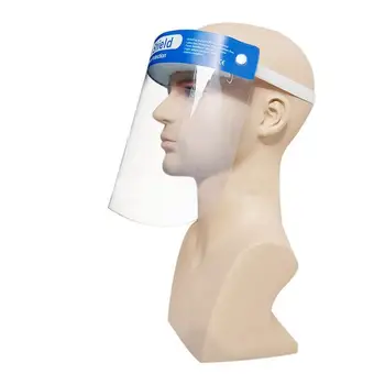Face Shield Protective Mask High-Transmitting Pet Film Anti-Fog Built-In Soft Cushions Large Protective Area 1 Pcs
Face Shield Protective Mask High-Transmitting Pet Film Anti-Fog Built-In Soft Cushions Large Protective Area 1 Pcs