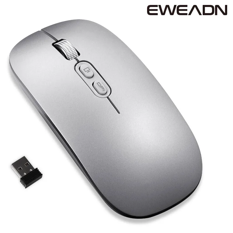 EWEADN Rechargeable Wireless Mute Mouse 1600DPI Adjustable 2.4GHz Large Capacity Battery for Computer Laptop Notebook Gaming
EWEADN Rechargeable Wireless Mute Mouse 1600DPI Adjustable 2.4GHz Large Capacity Battery for Computer Laptop Notebook Gaming
