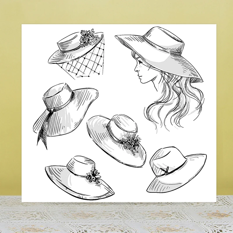 AZSG Different Style Hats Clear Stamps For DIY Scrapbooking/Card Making/Album Decorative Silicone Stamp Crafts
AZSG Different Style Hats Clear Stamps For DIY Scrapbooking/Card Making/Album Decorative Silicone Stamp Crafts