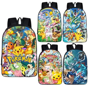 Anime Pokemon Backpack for Teenagers Boys Girls School Bags Children Rucksack Pikachu School Backpacks Kids Schoolbags 
Anime Pokemon Backpack for Teenagers Boys Girls School Bags Children Rucksack Pikachu School Backpacks Kids Schoolbags