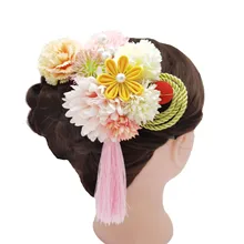 Japanese Ceremony kimono flower hair clips hairpins sets women headdress quinceanera wedding Hair Accessories
Japanese Ceremony kimono flower hair clips hairpins sets women headdress quinceanera wedding Hair Accessories
