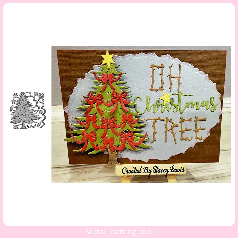 Christmas tree Metal Cutting Dies for DIY Scrapbooking Photo Album Decorative Embossing Paper Card Crafts Die Cut2019
Christmas tree Metal Cutting Dies for DIY Scrapbooking Photo Album Decorative Embossing Paper Card Crafts Die Cut2019