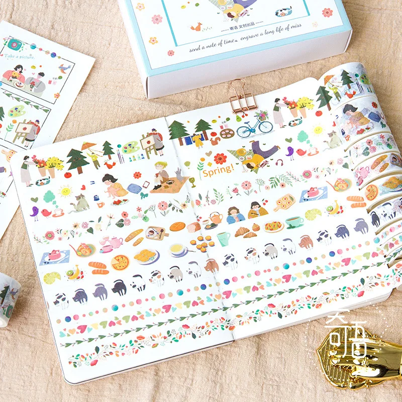 20 Rolls/set Kawaii Unicorn Washi Tape Set Wide Slim Watercolor Washi Tape Masking Tape DIY Diary Album Decoration Sticker
20 Rolls/set Kawaii Unicorn Washi Tape Set Wide Slim Watercolor Washi Tape Masking Tape DIY Diary Album Decoration Sticker