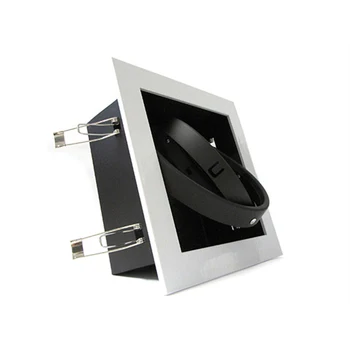 LEDLUX CL4441 adjustable square ceiling light downlight casing for 1 spot lamp Led AR111 frame White SKU-3581
LEDLUX CL4441 adjustable square ceiling light downlight casing for 1 spot lamp Led AR111 frame White SKU-3581