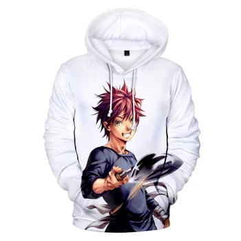 Fashion Shokugeki no Soma Hoodies for children's sweatshirt long sleeve warm pullovers in Men's Casual popular anime 3D hoodie
Fashion Shokugeki no Soma Hoodies for children's sweatshirt long sleeve warm pullovers in Men's Casual popular anime 3D hoodie