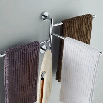 Stainless Steel Towel Shelf 360 Degree Rotating Bathroom Holder Adhesive Force Bathroom Shelf Pendant Household Hanging rack
Stainless Steel Towel Shelf 360 Degree Rotating Bathroom Holder Adhesive Force Bathroom Shelf Pendant Household Hanging rack