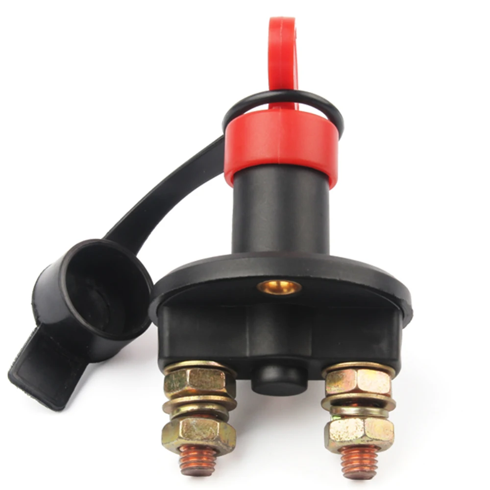 12V-24V Auto Car Truck Boat Battery Isolator Disconnect Cut Off Switch with Removable Key
12V-24V Auto Car Truck Boat Battery Isolator Disconnect Cut Off Switch with Removable Key