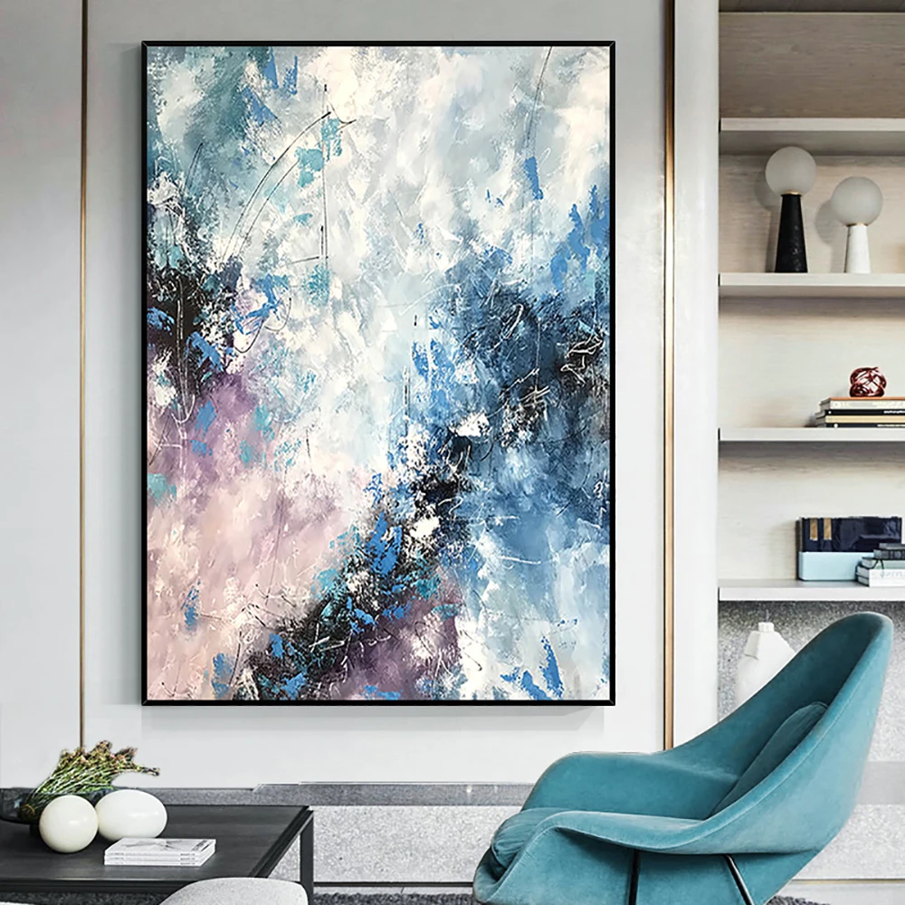 Modern Large Size Abstract Handmade Oil Painting On Canvas Wall Art Home Living Room Office Club Decoration Picture Poster Mural
Modern Large Size Abstract Handmade Oil Painting On Canvas Wall Art Home Living Room Office Club Decoration Picture Poster Mural