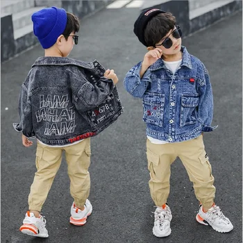 Spring Denim Jacket For Boys Fashion Coats Children Clothing Autumn Baby Boys Clothes Outerwear Digital Printing Jean Jackets 
Spring Denim Jacket For Boys Fashion Coats Children Clothing Autumn Baby Boys Clothes Outerwear Digital Printing Jean Jackets