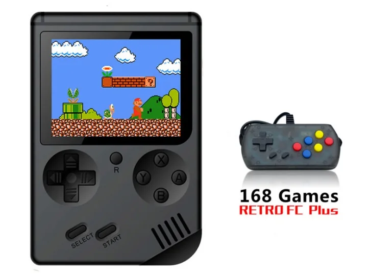 Coolbaby Mini Retro FC Handheld Game Console Built in 168 Game With wired Gampad Game Console For Children Game Gift
Coolbaby Mini Retro FC Handheld Game Console Built in 168 Game With wired Gampad Game Console For Children Game Gift