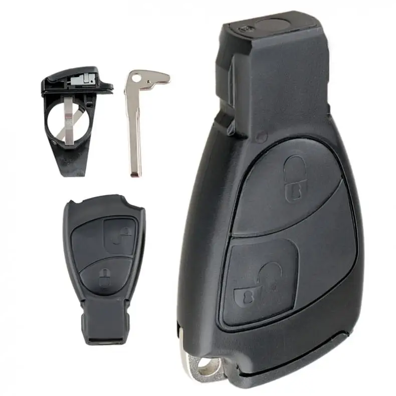 2 Buttons Car Key Fob Case Shell Replacement Smart Insert Key Remote Cover with Balde fit for Mercedes Benz E ML Class Sprinter
2 Buttons Car Key Fob Case Shell Replacement Smart Insert Key Remote Cover with Balde fit for Mercedes Benz E ML Class Sprinter