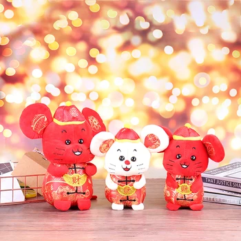 2020 New Year plush Rat Year Mascot Toy Plush Red Mouse in Tang Suit Soft Toys Chinese New Year Party Decoration Gift 
2020 New Year plush Rat Year Mascot Toy Plush Red Mouse in Tang Suit Soft Toys Chinese New Year Party Decoration Gift