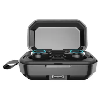 Stereo Sound Wireless Earphone Sports Waterproof Wireless Earphones 3000mAh Large Capacity With Powerbank Function
Stereo Sound Wireless Earphone Sports Waterproof Wireless Earphones 3000mAh Large Capacity With Powerbank Function
