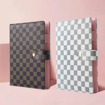 A5 Note book Loose-leaf High-grade Leather Cover Lattice Notebook&Journal Schedule Book Notebook Leather Case
A5 Note book Loose-leaf High-grade Leather Cover Lattice Notebook&Journal Schedule Book Notebook Leather Case