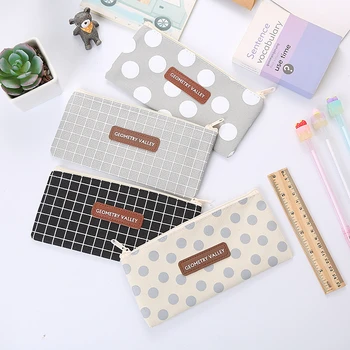 Cute Kawaii Canvas Pencil Case High Capacity Pen Bags Cute Letter Pencil Bags For Girls Gift School Supplies Korean Stationery
Cute Kawaii Canvas Pencil Case High Capacity Pen Bags Cute Letter Pencil Bags For Girls Gift School Supplies Korean Stationery