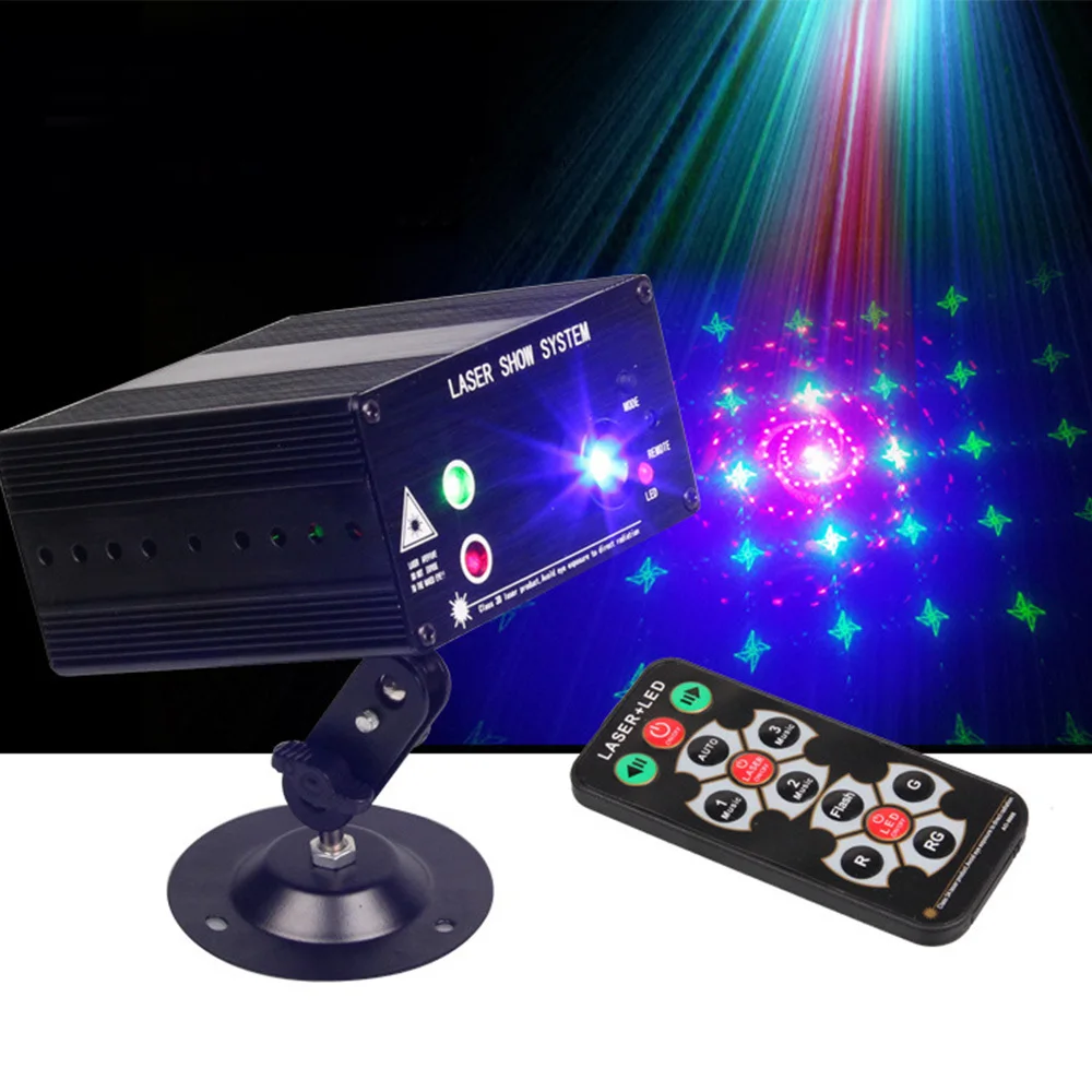 48 Laser pattern Remote Control Projector / Sound Actived LED Disco Light RGB DJ Stage Party Light Christmas Decoration Lamp
48 Laser pattern Remote Control Projector / Sound Actived LED Disco Light RGB DJ Stage Party Light Christmas Decoration Lamp