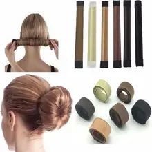 Women Hair Bun Maker Easy Magic Donut Styling Band Twist Updo Holder DIY Tool 
Women Hair Bun Maker Easy Magic Donut Styling Band Twist Updo Holder DIY Tool