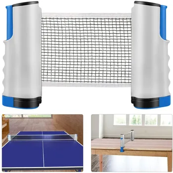 Retractable Table Tennis Net Replacement Adjustable Ping Pong Net + Bracket Clamps For Any Table Portable Indoor Outdoor Sports
Retractable Table Tennis Net Replacement Adjustable Ping Pong Net + Bracket Clamps For Any Table Portable Indoor Outdoor Sports