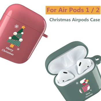 For Airpods 1 2 Cute Christmas Pattern Case Christmas Present Gift Charging Box Shell For AirPods 1 Air Pods 2 Protective Sleeve
For Airpods 1 2 Cute Christmas Pattern Case Christmas Present Gift Charging Box Shell For AirPods 1 Air Pods 2 Protective Sleeve