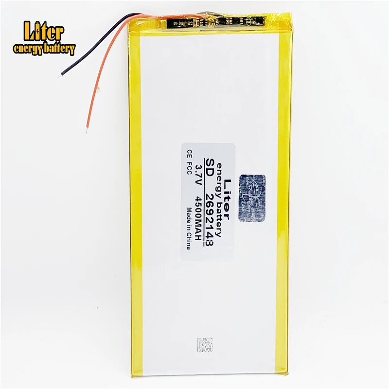 Фото 2692148 3.7V 4500mAH 3090150 (polymer lithium ion battery) Li-ion battery for tablet pc 7 inch 8 9inch | Электроника