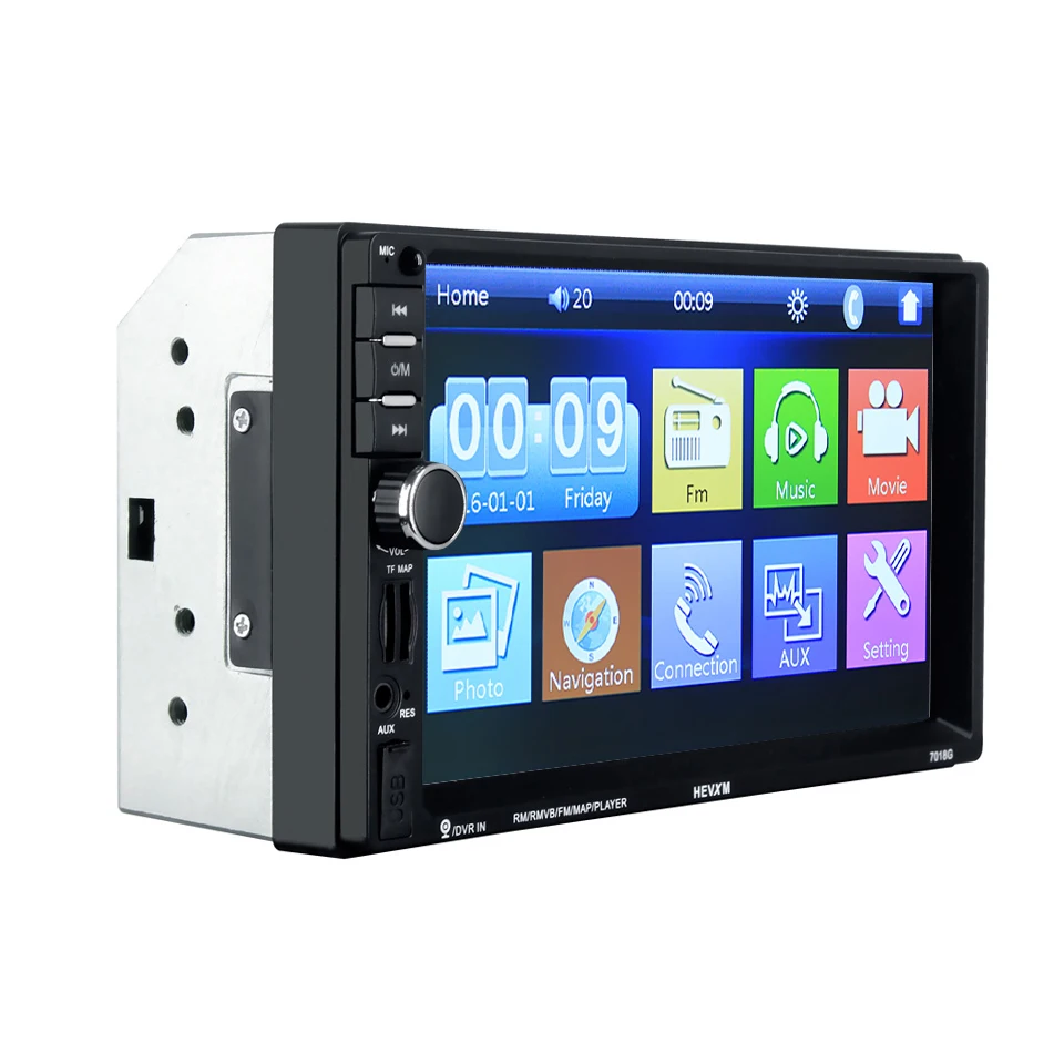 AOSHIKE 2019 New Car Multi-functional Media Player GPS 7 Inch 2 Din Car MP5 Player Bluetooth Card Reverse Image Machine
AOSHIKE 2019 New Car Multi-functional Media Player GPS 7 Inch 2 Din Car MP5 Player Bluetooth Card Reverse Image Machine