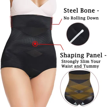 High Waist Panties Seamless Women Underwear Body Shaper Slim Shapewear Tummy Control Panty Briefs Lady Underpants Waist Trainer 
High Waist Panties Seamless Women Underwear Body Shaper Slim Shapewear Tummy Control Panty Briefs Lady Underpants Waist Trainer