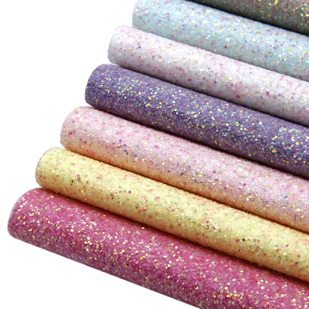 david angie 20*34cm Sequins Faux Synthetic Leather Fabric Chunky Glitter Fabrics for Patchwork,DIY Handmade Materials,1Yc7543
david angie 20*34cm Sequins Faux Synthetic Leather Fabric Chunky Glitter Fabrics for Patchwork,DIY Handmade Materials,1Yc7543