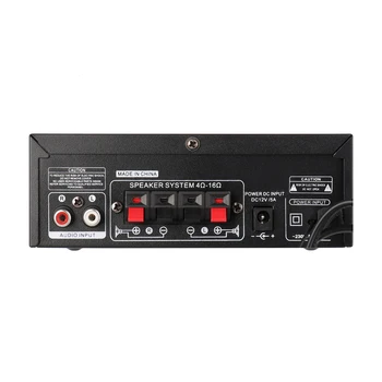 BT Power Amplifier Audio MP3 Player FM Radio BT Digital Audio Receiver LCD Display With Full-featured Remote Control
BT Power Amplifier Audio MP3 Player FM Radio BT Digital Audio Receiver LCD Display With Full-featured Remote Control