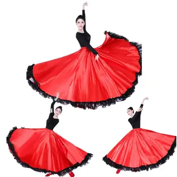 Big Swing Skirt Opening Dance Skirt Women Performance Wear Dress Adult Lady Belly Dance Costume
Big Swing Skirt Opening Dance Skirt Women Performance Wear Dress Adult Lady Belly Dance Costume
