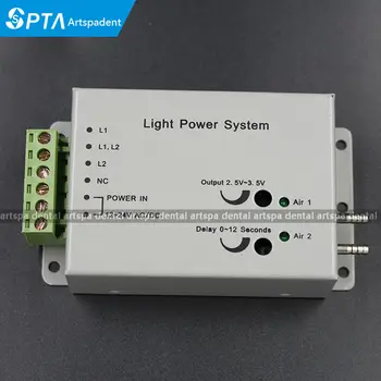 2 PCS Dental Control Box Fiber Optic high speed Handpiece Light Power control box
2 PCS Dental Control Box Fiber Optic high speed Handpiece Light Power control box