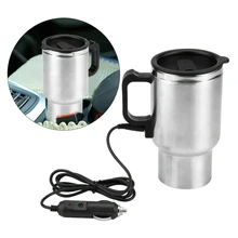 500ml 12V Car Based Heating Stainless Steel Electric Cup Kettle Camping Travel Trip Coffee Tea Water Heated Mug Boiling
500ml 12V Car Based Heating Stainless Steel Electric Cup Kettle Camping Travel Trip Coffee Tea Water Heated Mug Boiling