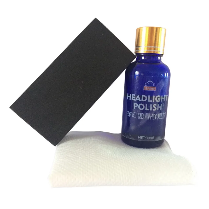 30ML Car Headlight Cleaning Fluid Repair Refurbishment Fluid Detergent Car Light Cleaner Set For Headlights Renovation
30ML Car Headlight Cleaning Fluid Repair Refurbishment Fluid Detergent Car Light Cleaner Set For Headlights Renovation