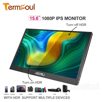 Portable Monitor 15.6 inches Screen display HDMI Type-C USB C IPS for Laptop XBox Switch Mobile Phone PS3 PS4 gaming monitor
Portable Monitor 15.6 inches Screen display HDMI Type-C USB C IPS for Laptop XBox Switch Mobile Phone PS3 PS4 gaming monitor