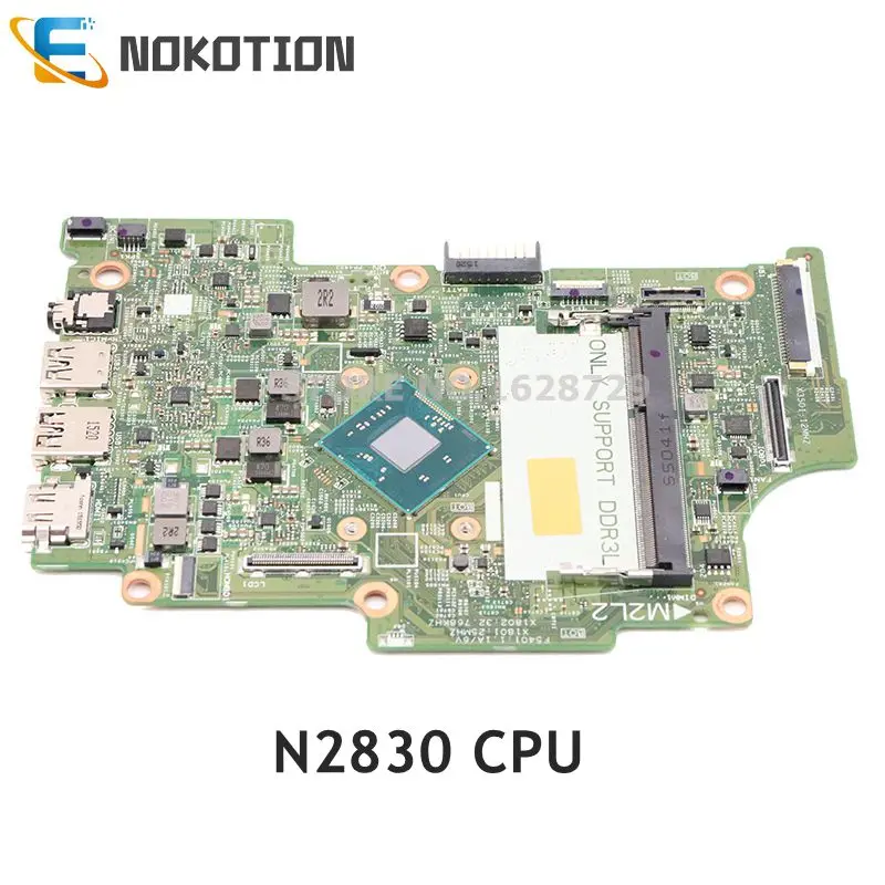 Материнская плата NOKOTION для ноутбука Dell Inspiron 11 3147 CN-0CW22X 0CW22X CW22X 13270-1 WFH9R DDR3L SR1W4 N2830 |