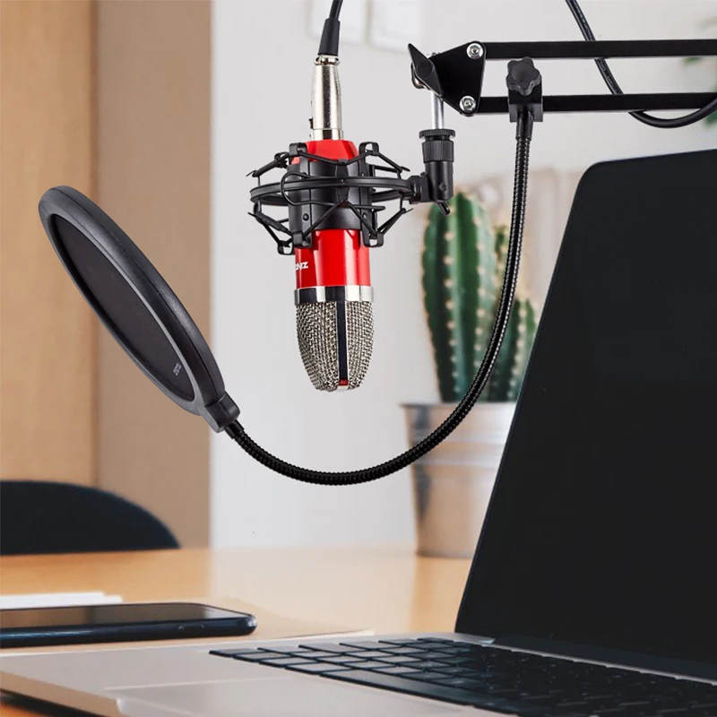 Condenser Microphone For Computer Audio Vocal Recording Podaster Karaoke Mic Set Arm Stand 3.5mm Wired Studio PC Microphone
Condenser Microphone For Computer Audio Vocal Recording Podaster Karaoke Mic Set Arm Stand 3.5mm Wired Studio PC Microphone