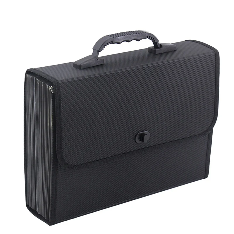 26 Layers Pockets Expanding File Folder Black Organizer Briefcase Waterproof Business Filing Box With Handle Office Supply
26 Layers Pockets Expanding File Folder Black Organizer Briefcase Waterproof Business Filing Box With Handle Office Supply