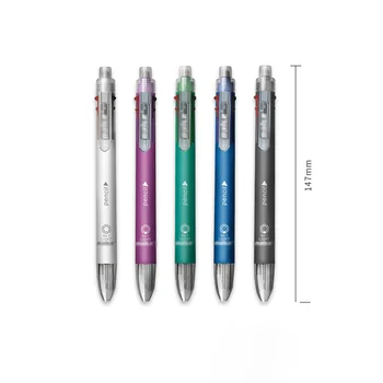 0.7mm 5 Colors Ballpoint Pen+0.5mm Mechanical Pencils Multi-function Student Writing Automatic Pencil Ballpoint Pen With Rubber
0.7mm 5 Colors Ballpoint Pen+0.5mm Mechanical Pencils Multi-function Student Writing Automatic Pencil Ballpoint Pen With Rubber