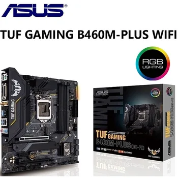Asus TUF GAMING B460M-PLUS WIFI Motherboards LGA 1200 Core i7 i5 i3 Pentium Celeron DDR4 M.2 Mainboard Micro ATX B460M PLUS New
Asus TUF GAMING B460M-PLUS WIFI Motherboards LGA 1200 Core i7 i5 i3 Pentium Celeron DDR4 M.2 Mainboard Micro ATX B460M PLUS New