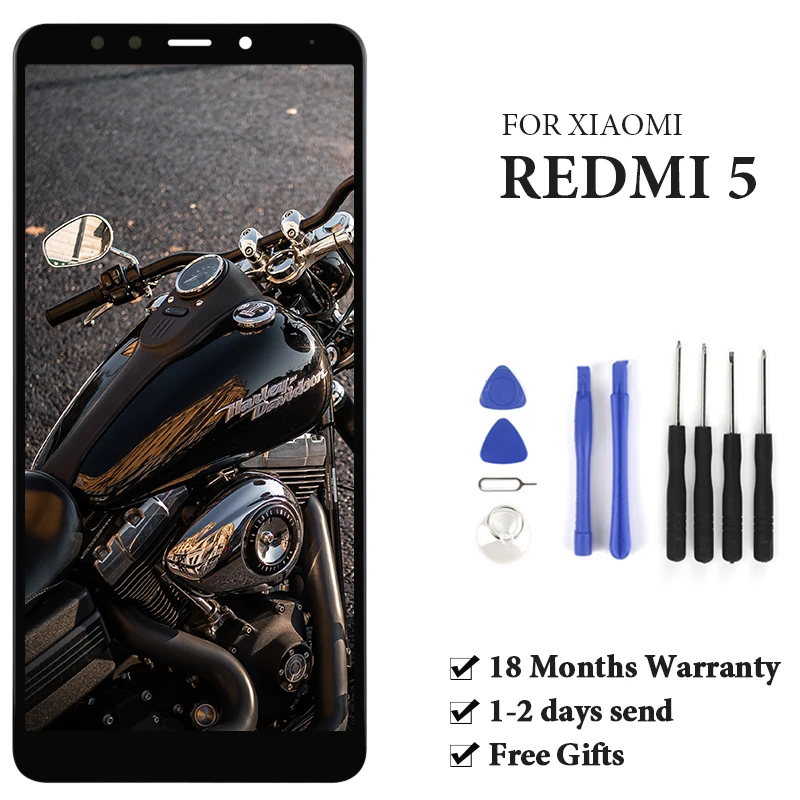 5.7'' 1440x720 OEM No Dead Pixel Display For Redmi 5 LCD Touch Screen Panel With Frame Digitizer Assembly Phone Replace
5.7'' 1440x720 OEM No Dead Pixel Display For Redmi 5 LCD Touch Screen Panel With Frame Digitizer Assembly Phone Replace