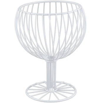 Fruit Basket Minimalist Hollow Living Room Wine Glass Drainage Basket Home Decor Iron Snacks Fruity Bowl Storage Baskets,White
Fruit Basket Minimalist Hollow Living Room Wine Glass Drainage Basket Home Decor Iron Snacks Fruity Bowl Storage Baskets,White