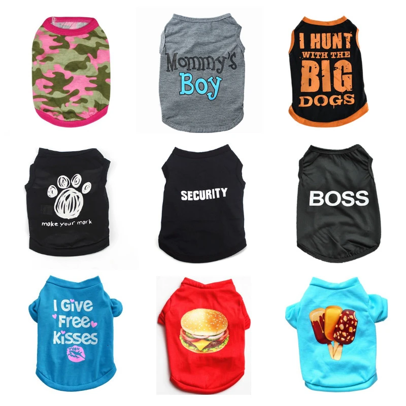 Summer Dog Clothes for Small Dog Shirt Clothing Pet Clothes for Dogs Jacket Clothing for Chihuahua Costume Pet Products Puppy
Summer Dog Clothes for Small Dog Shirt Clothing Pet Clothes for Dogs Jacket Clothing for Chihuahua Costume Pet Products Puppy